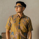 Karniva - Mandalas Kemeja Batik Pria Premium Lengan Pendek - Mandalas