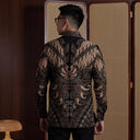 Karsara - Mandalas Kemeja Batik Pria Premium Lengan Panjang - Mandalas