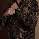 Karsara - Mandalas Kemeja Batik Pria Premium Lengan Panjang - Mandalas