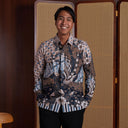 Karuden - Mandalas Kemeja Batik Pria Premium Lengan Panjang - Mandalas