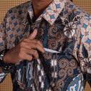 Karuden - Mandalas Kemeja Batik Pria Premium Lengan Panjang - Mandalas