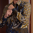 Karuni - Mandalas Kemeja Batik Pria Premium Lengan Panjang - Mandalas