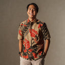 Kastuba - Mandalas Kemeja Batik Pria Premium Lengan Pendek - Mandalas