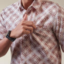 Kawaki - Mandalas Kemeja Batik Pria Premium Lengan Pendek - Mandalas