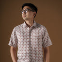 Kawamon - Mandalas Kemeja Batik Pria Premium Lengan Pendek - Mandalas