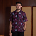 Kawungu - Mandalas Kemeja Batik Pria Premium Lengan Pendek - Mandalas