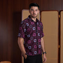 Kawungu - Mandalas Kemeja Batik Pria Premium Lengan Pendek - Mandalas