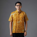 Kemuning - Mandalas Kemeja Batik Pria Premium Lengan Pendek - Mandalas
