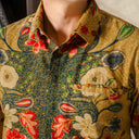 Kenari - Mandalas Kemeja Batik Pria Premium Lengan Pendek - Mandalas