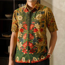 Kenari - Mandalas Kemeja Batik Pria Premium Lengan Pendek - Mandalas