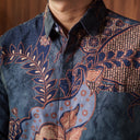 Khandra - Mandalas Kemeja Batik Pria Premium Lengan Panjang - Mandalas