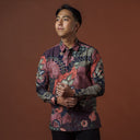 Khayangan - Mandalas Kemeja Batik Pria Premium Lengan Panjang - Mandalas