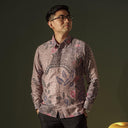 Kiragal - Mandalas Kemeja Batik Pria Premium Lengan Panjang - Mandalas