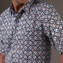 Kopiwung - Mandalas Kemeja Batik Pria Premium Lengan Pendek - Mandalas