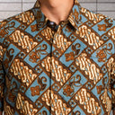 Kotatera - Mandalas Kemeja Batik Pria Premium Lengan Pendek - Mandalas