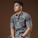 Kulon - Mandalas Kemeja Batik Pria Premium Lengan Pendek - Mandalas