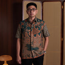 Kuloren - Mandalas Kemeja Batik Pria Premium Lengan Pendek - Mandalas