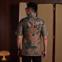 Kuloren - Mandalas Kemeja Batik Pria Premium Lengan Pendek - Mandalas