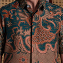 Kuloren - Mandalas Kemeja Batik Pria Premium Lengan Pendek - Mandalas