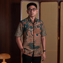 Kuloren - Mandalas Kemeja Batik Pria Premium Lengan Pendek - Mandalas