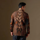 Kumba - Mandalas Premium Men’s Long Sleeve Batik Shirt - Mandalas