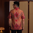 Kunara - Mandalas Kemeja Batik Pria Premium Lengan Pendek - Mandalas