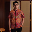 Kunara - Mandalas Kemeja Batik Pria Premium Lengan Pendek - Mandalas