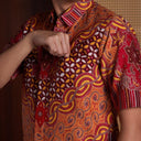 Kunara - Mandalas Kemeja Batik Pria Premium Lengan Pendek - Mandalas