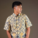 Kunavie - Mandalas Kemeja Batik Pria Premium Lengan Pendek - Mandalas