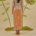 Kusuma Jingga - Mandalas Rok Lilit Batik Premium Wanita - Mandalas