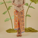 Kusuma Jingga - Mandalas Rok Lilit Batik Premium Wanita - Mandalas