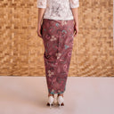 Kusuma Plum - Mandalas Women’s Premium Batik Wrap Skirt - Mandalas