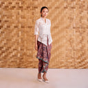 Kusuma Plum - Mandalas Women’s Premium Batik Wrap Skirt - Mandalas