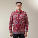 Kutadara - Mandalas Kemeja Batik Pria Premium Lengan Panjang - Mandalas