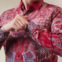 Kutadara - Mandalas Kemeja Batik Pria Premium Lengan Panjang - Mandalas