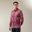 Kutadara - Mandalas Kemeja Batik Pria Premium Lengan Panjang - Mandalas