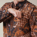 Kutadian - Mandalas Kemeja Batik Pria Premium Lengan Panjang - Mandalas
