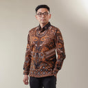 Kutadian - Mandalas Kemeja Batik Pria Premium Lengan Panjang - Mandalas