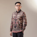 Kutarosa - Mandalas Kemeja Batik Pria Premium Lengan Panjang - Mandalas