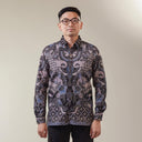 Kutaru - Mandalas Kemeja Batik Pria Premium Lengan Panjang - Mandalas