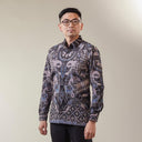 Kutaru - Mandalas Kemeja Batik Pria Premium Lengan Panjang - Mandalas