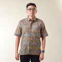 Labin - Mandalas Kemeja Batik Pria Premium Lengan Pendek - Mandalas