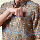 Labin - Mandalas Kemeja Batik Pria Premium Lengan Pendek - Mandalas