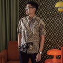 Laburel - Mandalas Kemeja Batik Pria Premium Lengan Pendek - Mandalas