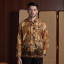 Laksminas - Mandalas Kemeja Batik Pria Premium Lengan Panjang - Mandalas