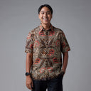 Laranah - Mandalas Kemeja Batik Pria Premium Lengan Pendek - Mandalas