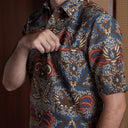 Lasaru - Mandalas Kemeja Batik Pria Premium Lengan Pendek - Mandalas