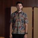 Lasaru - Mandalas Kemeja Batik Pria Premium Lengan Pendek - Mandalas