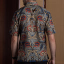 Lasaru - Mandalas Kemeja Batik Pria Premium Lengan Pendek - Mandalas