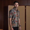 Lasaru - Mandalas Kemeja Batik Pria Premium Lengan Pendek - Mandalas